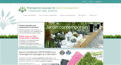 Desktop Screenshot of eventail-des-jardins.com